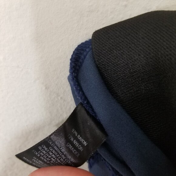 Betabrand Petite Pull On Stretch Dress Pants Blue Size SP - Picture 8 of 8